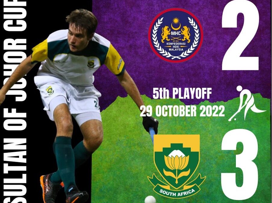 Sultan of Johor Cup 2022 | South Africa seal 5th Place against Malaysia