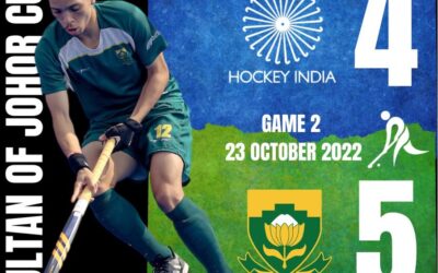 Sultan of Johor Cup 2022 | SA Hockey Junior Men come from behind to defeat India