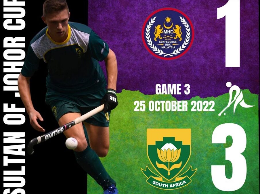 Sultan of Johor Cup 2022 | Back-to-Back as SA Junior Men Defeat Malaysia