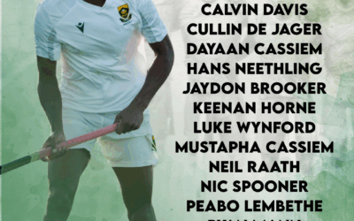SA Men’s Hockey Team Named for African Cup of Nations in Egypt