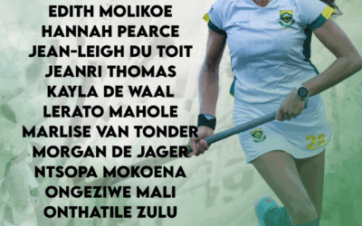 SA Women’s Hockey Team Announced for African Cup of Nations in Egypt