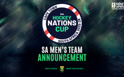 South Africa Name Men’s Squad for Home FIH Hockey Nations Cup in Cape Town