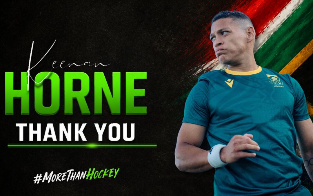 South African Hockey Salutes Keenan Horne Following International Retirement